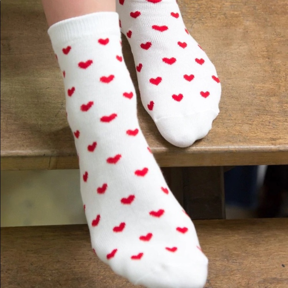Brandy Melville Red Heart Socks - Picture 11 of 11